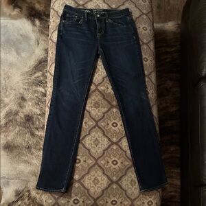 Merona Women's Deep Indigo Skinny Jeans Curvy bootcut